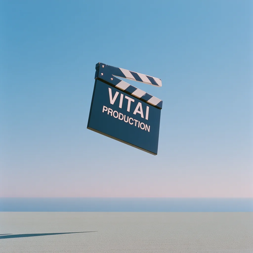 Хлопушка VITAI Production над полем